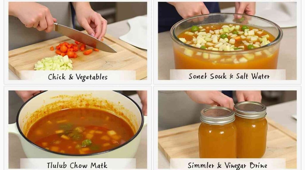 Amish Chow Chow Recipe 10 Step-by-step Amish Chow Chow Recipe with images of preparation and canning