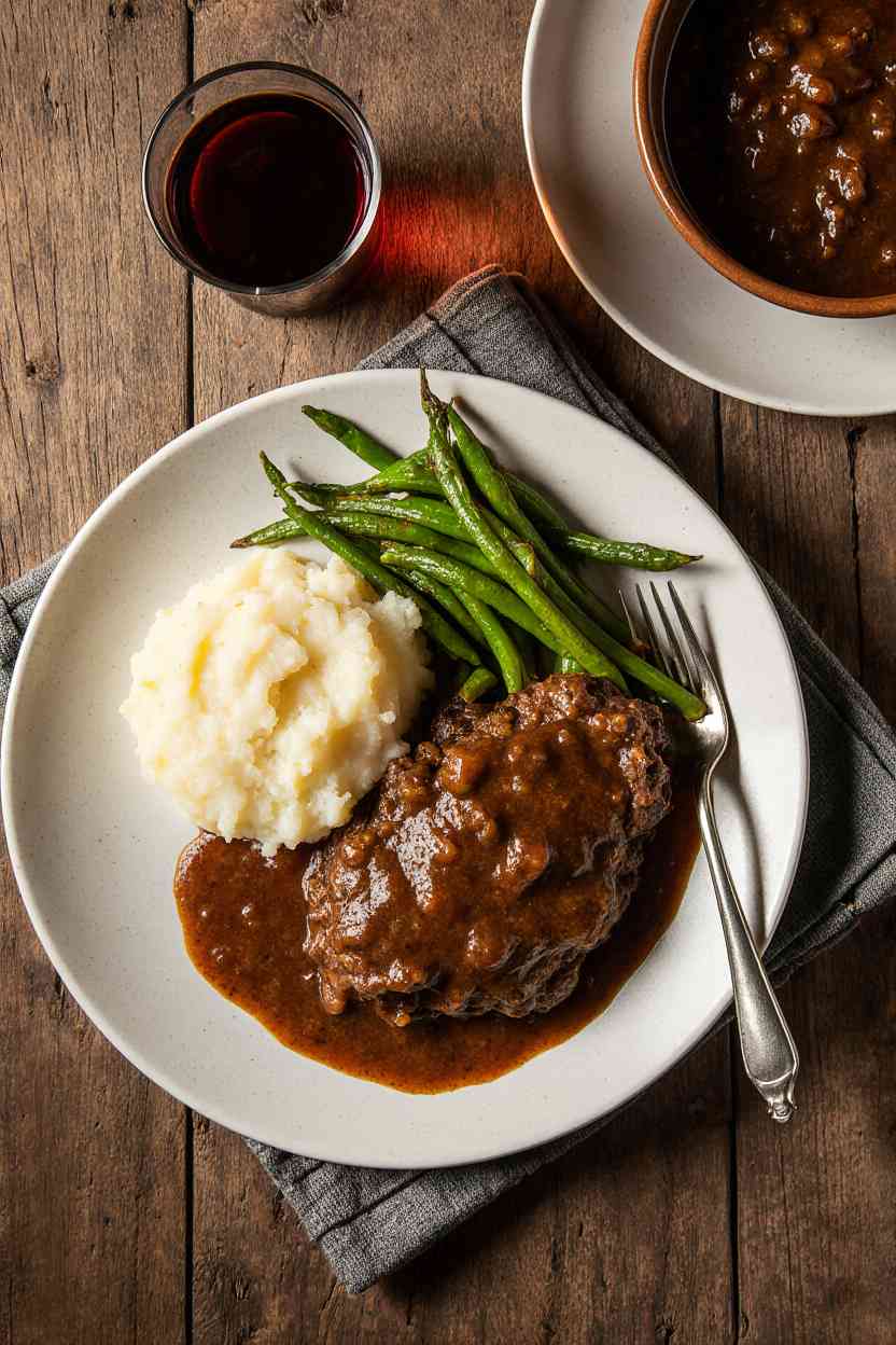 Amish Poor Man's Steak Recipe 8 Homemade Amish Poor Man’s Steak with Gravy – Final Dish