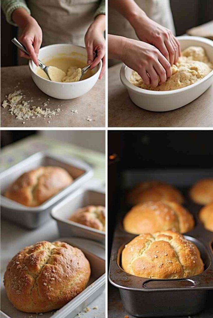 Hutterite Bread Recipe – Homemade, Soft & Easy to Bake 5 Step-by-step making of Hutterite bread recipe