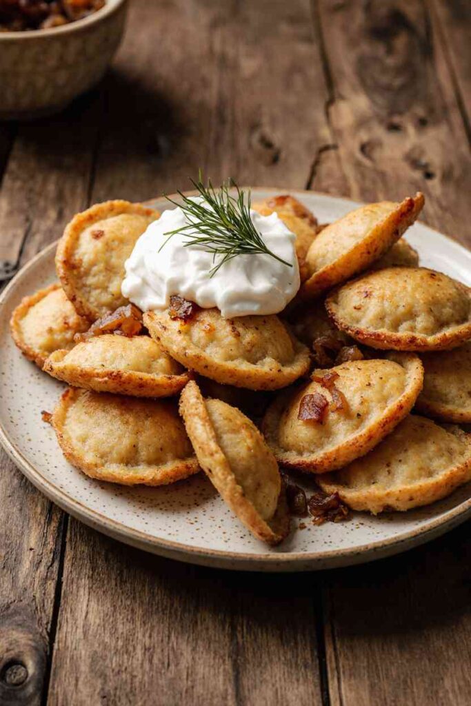 Hutterite Cottage Cheese Perogies