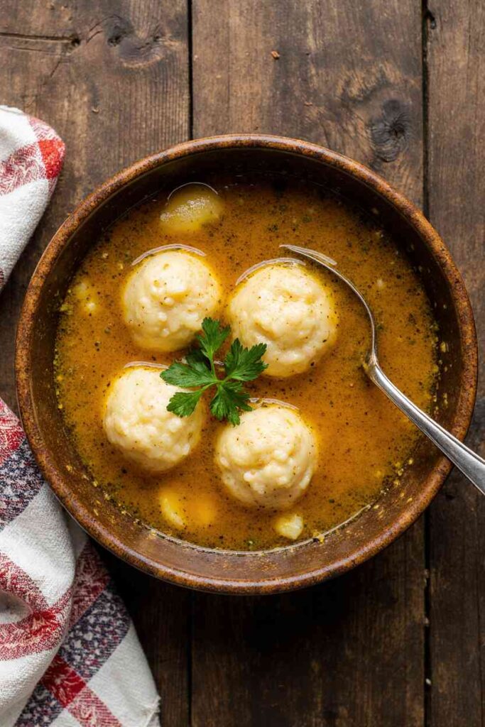 Hutterite Egg Dumpling Soup