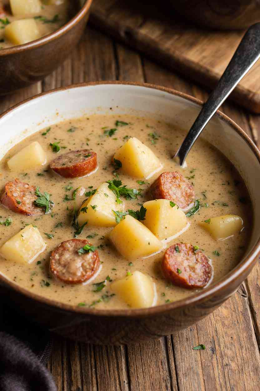 Mennonite Farmer Sausage Soup
