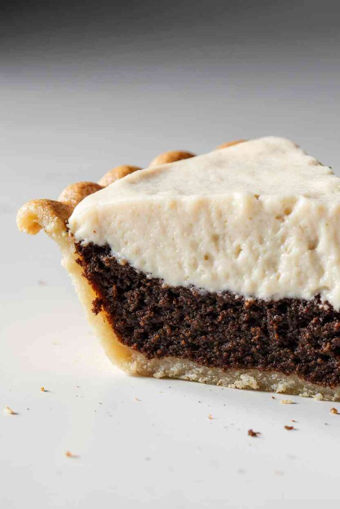 Mennonite Funny Cake Pie 6 Mennonite Funny Cake Pie