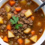 Mennonite hamburger soup