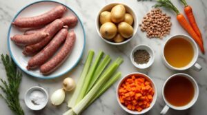 Hutterite sausage soup recipe 8 ingredients for hutterite sausage soup recipe