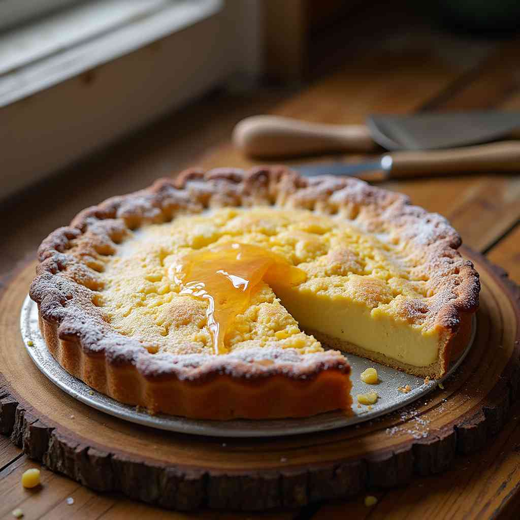 Hutterite Schuten Pie Recipe – Creamy Cottage Cheese Delight 5 Hutterite Schuten Pie recipe Cottage Cheese Pie