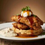 Amish Chicken and Waffles (PA Dutch Chicken and Waffles)