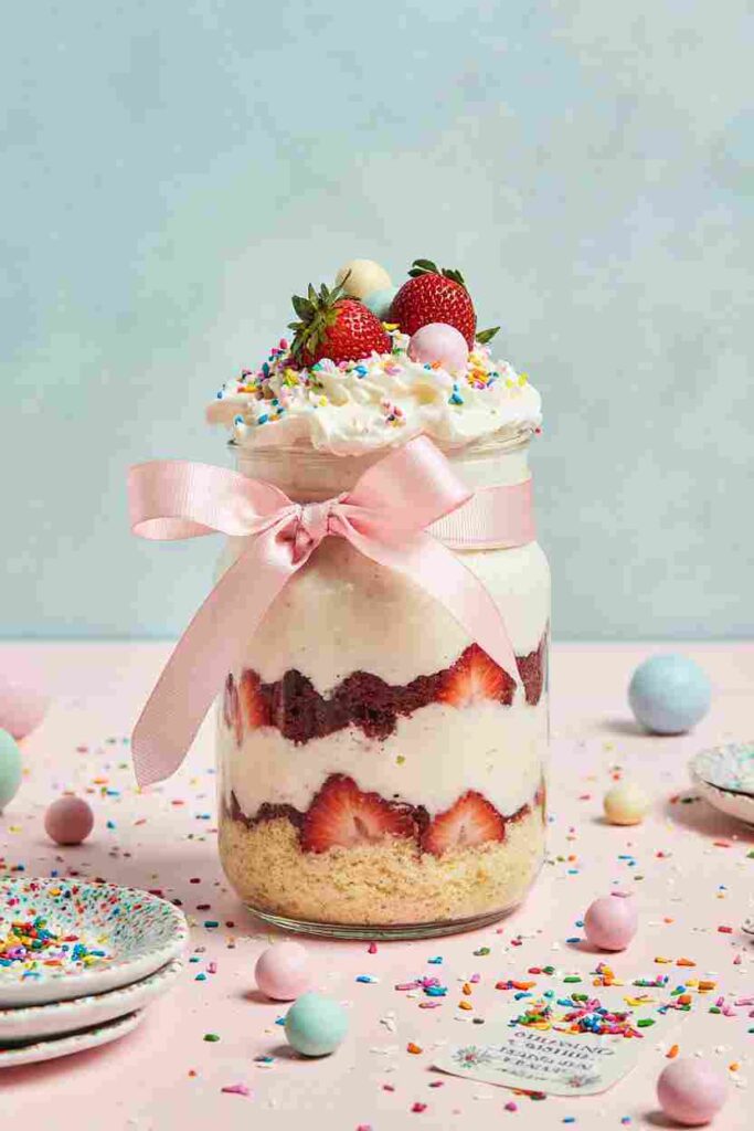 Cake in a Jar Recipe – Easy Birthday Treats & DIY Gift Idea 10 Cake in a Jar Recipe – Easy Birthday Treats & DIY Gift Idea