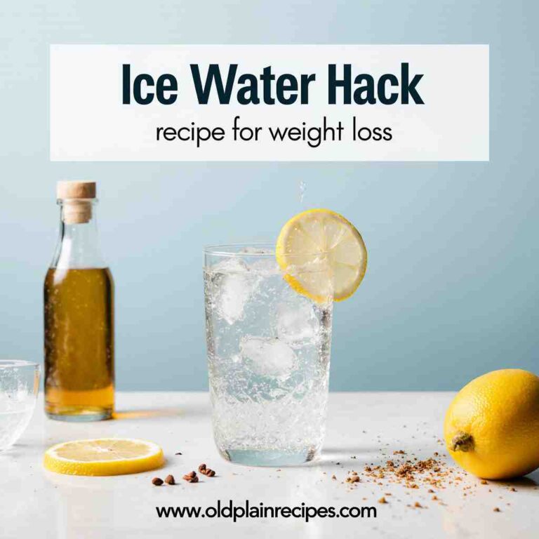 ice water hack recipe for weight loss - Easy Ingredients