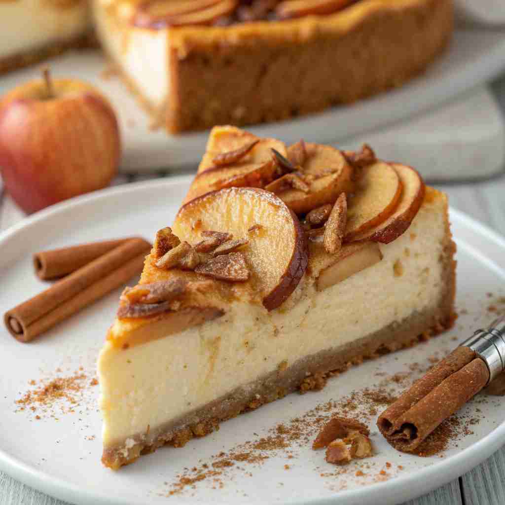 Apple Cider Cheesecake