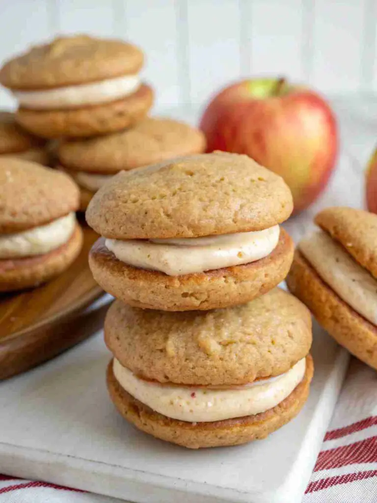 Apple Cider Whoopie Pie Cookies with Caramel Filling Recipe 5 Apple Cider Whoopie Pie Cookies with Caramel Filling Recipe