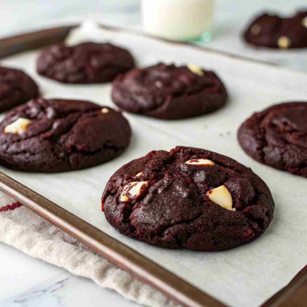 Black Velvet Cheesecake Cookies Recipe