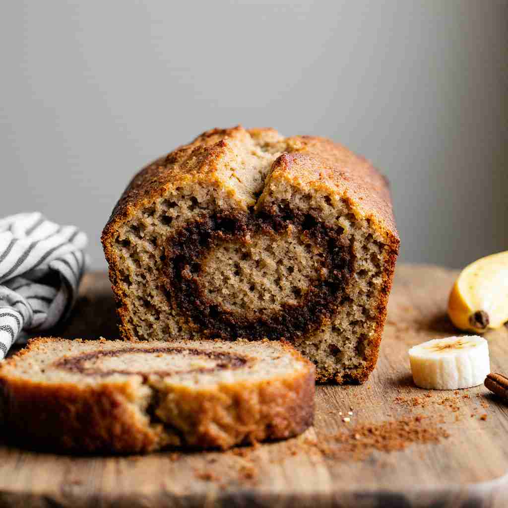 Cinnamon Swirl Banana Bread