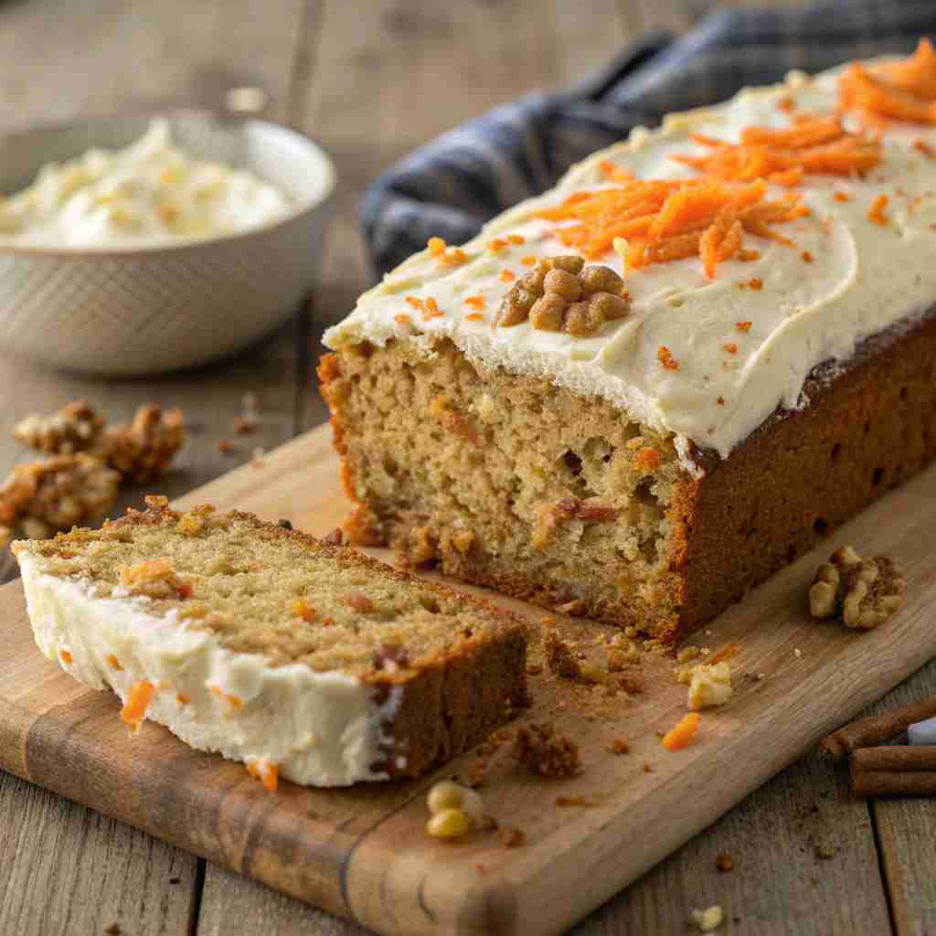 Dairy-Free Carrot Cake Banana Bread