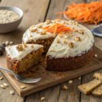 Easy Flourless Oatmeal Carrot Cake