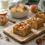 Healthy Breakfast Oatmeal Apple Cake