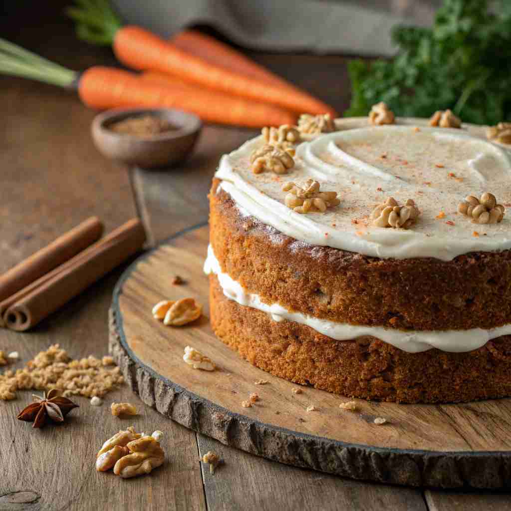 Healthy Carrot Cake Recipe – Low Sugar | Guilt-Free 4 Healthy Carrot Cake recipe