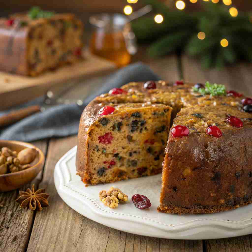 Hutterite Christmas Fruitcake Recipe | Traditional Holiday Dessert 5 Hutterite Christmas Fruitcake