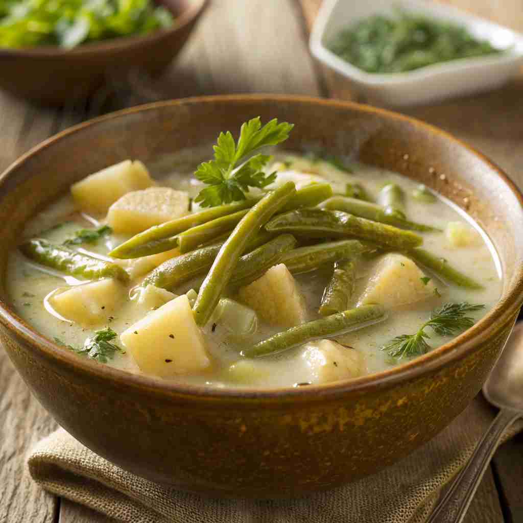 Hutterite String Bean Potato Soup
