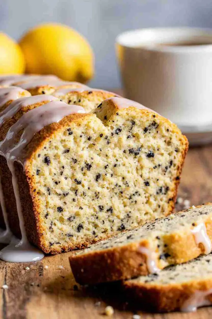 Lemon Poppy Seed Amish Bread