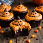 Melted Jack O Lantern Brownies – Fun & Fudgy Halloween Treats 5 Melted Jack O Lantern Brownies