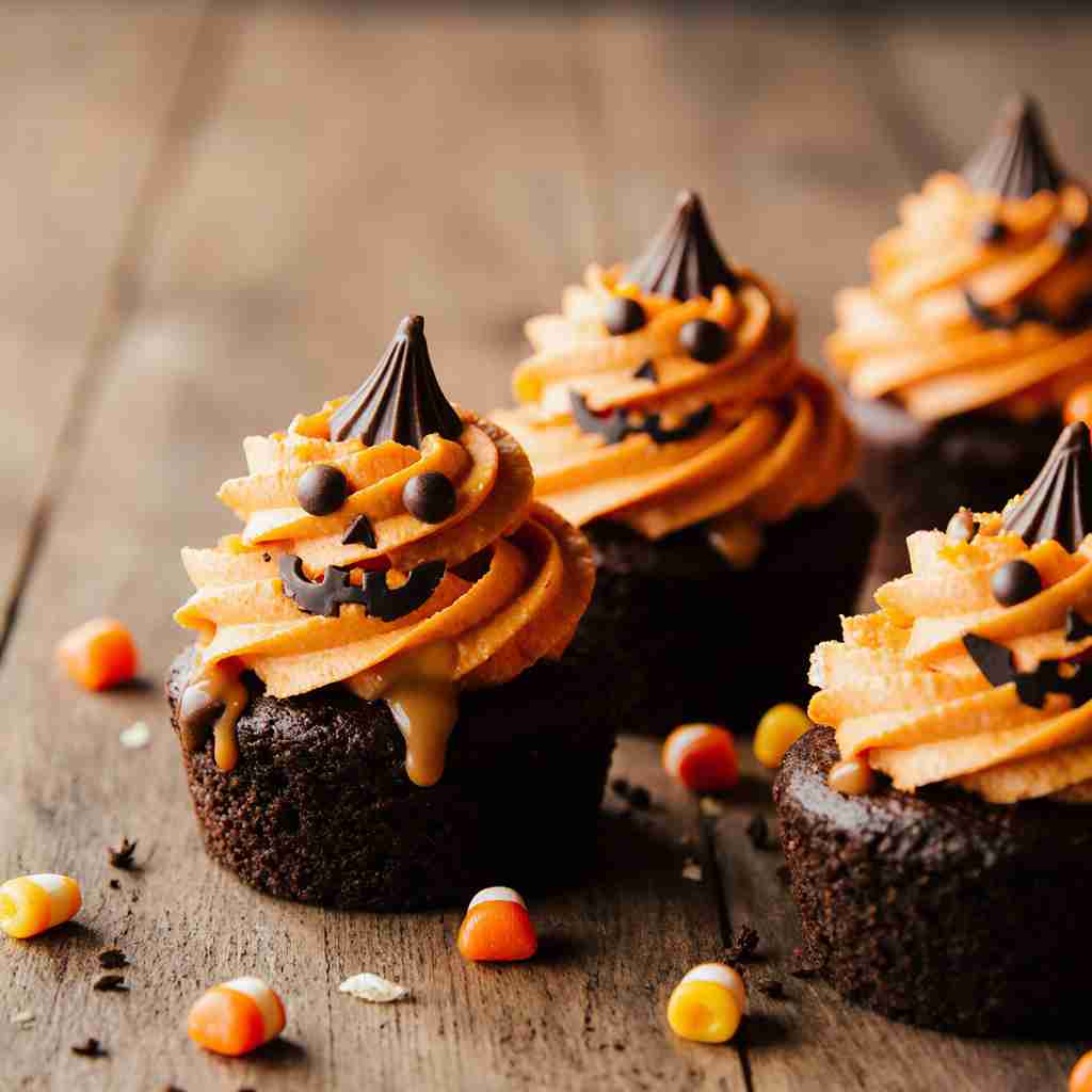 Melted Jack O Lantern Brownies – Fun & Fudgy Halloween Treats 4 Melted Jack O Lantern Brownies