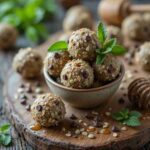 Mint Chocolate Chip Protein Balls