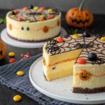No-Bake Halloween Sponge Cake