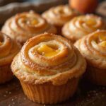Peach Pie Cruffins