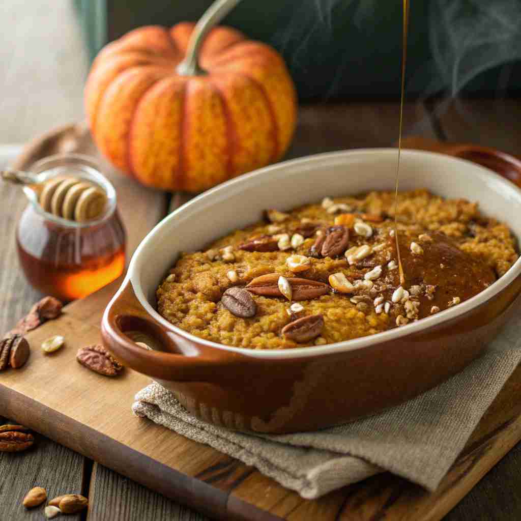 Pumpkin Baked Oatmeal