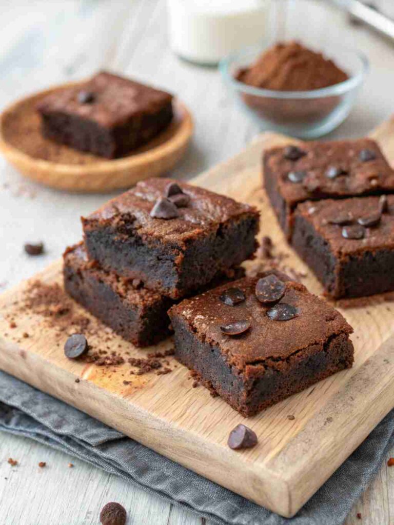 Zero Sugar Brownies Recipe with Greek Yogurt