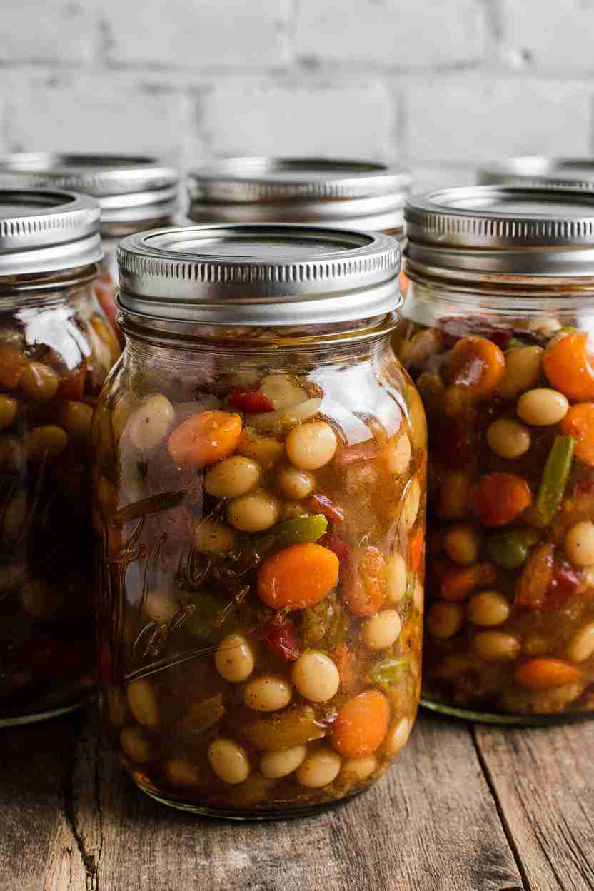 Canning Bean Soup