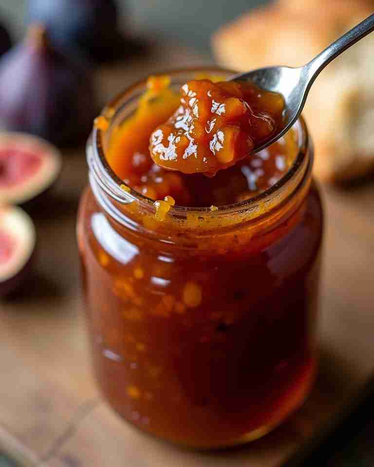 Canning Fig Jam