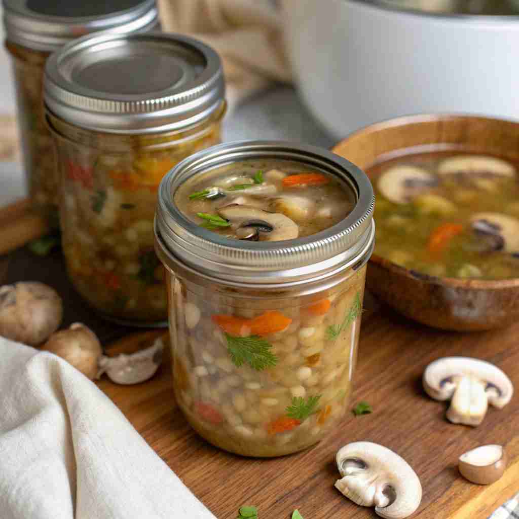 Canning Mushroom Soup
