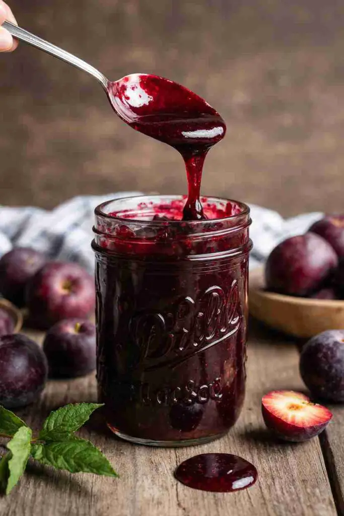 Canning Plum Jam