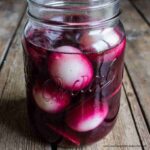 pickled beets and eggs