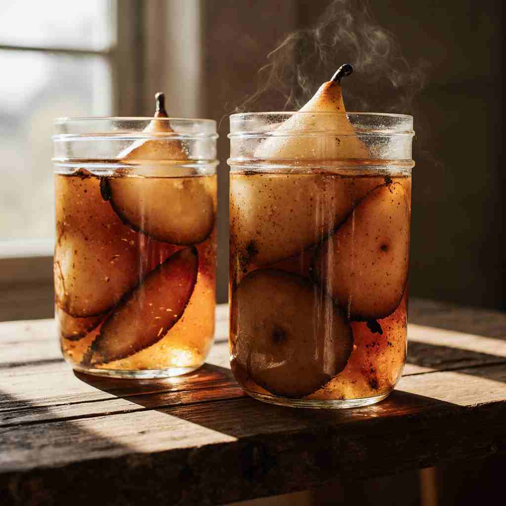 Canning Anjou Pears - Firm Texture Preservation 4 Canning Anjou Pears