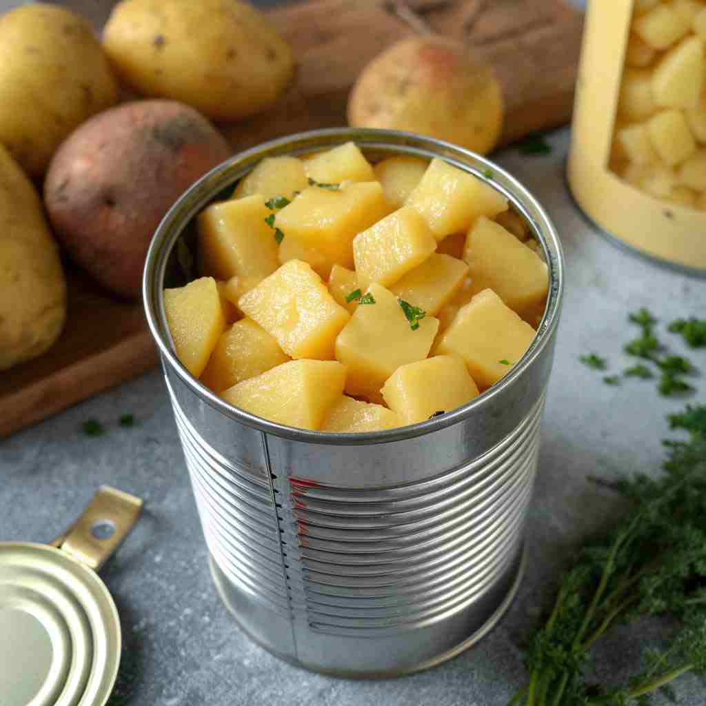 Canning Diced Potatoes - Convenient Ready-to-Use Pieces 1 Canning Diced Potatoes