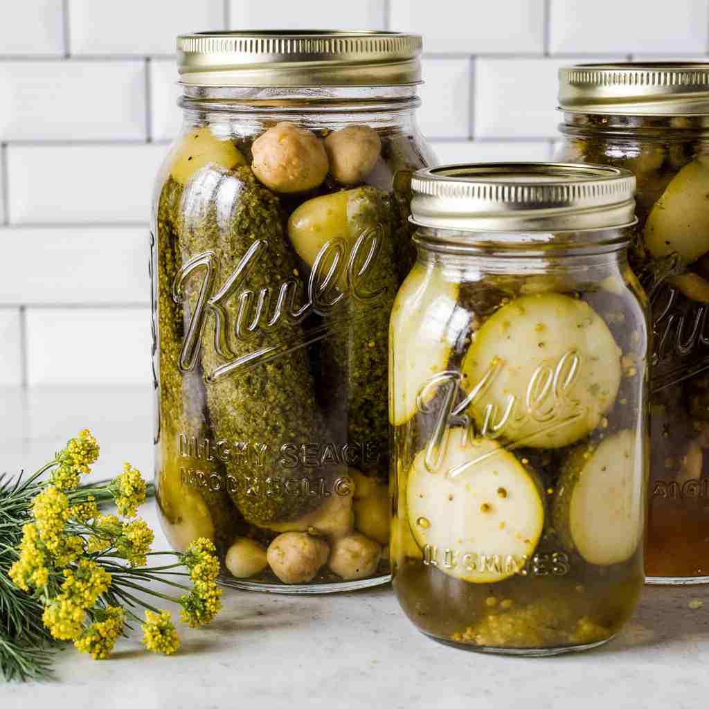 Canning Garlic Dill Pickles
