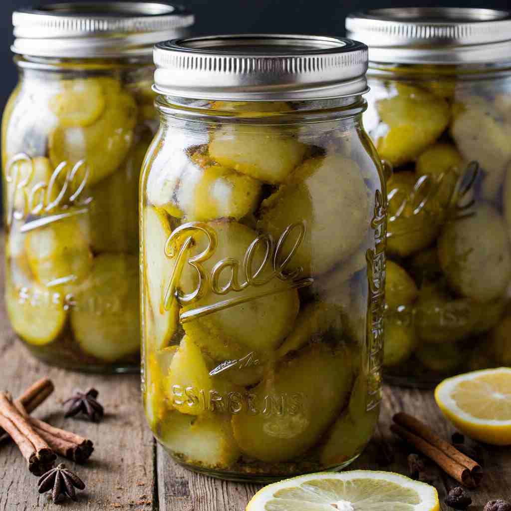 Canning Pickled Watermelon Rind
