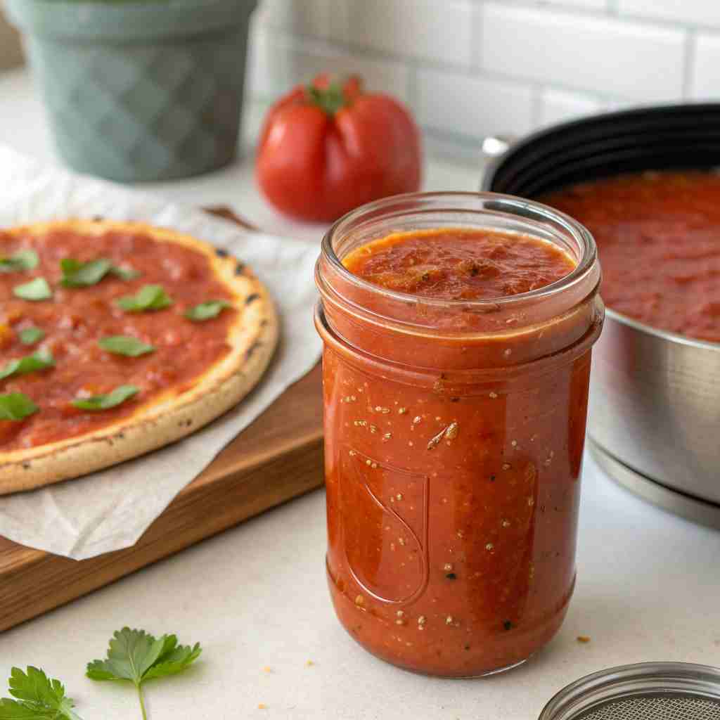 Canning Pizza Sauce