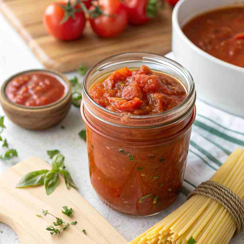 Canning Tomato Sauce for Pasta