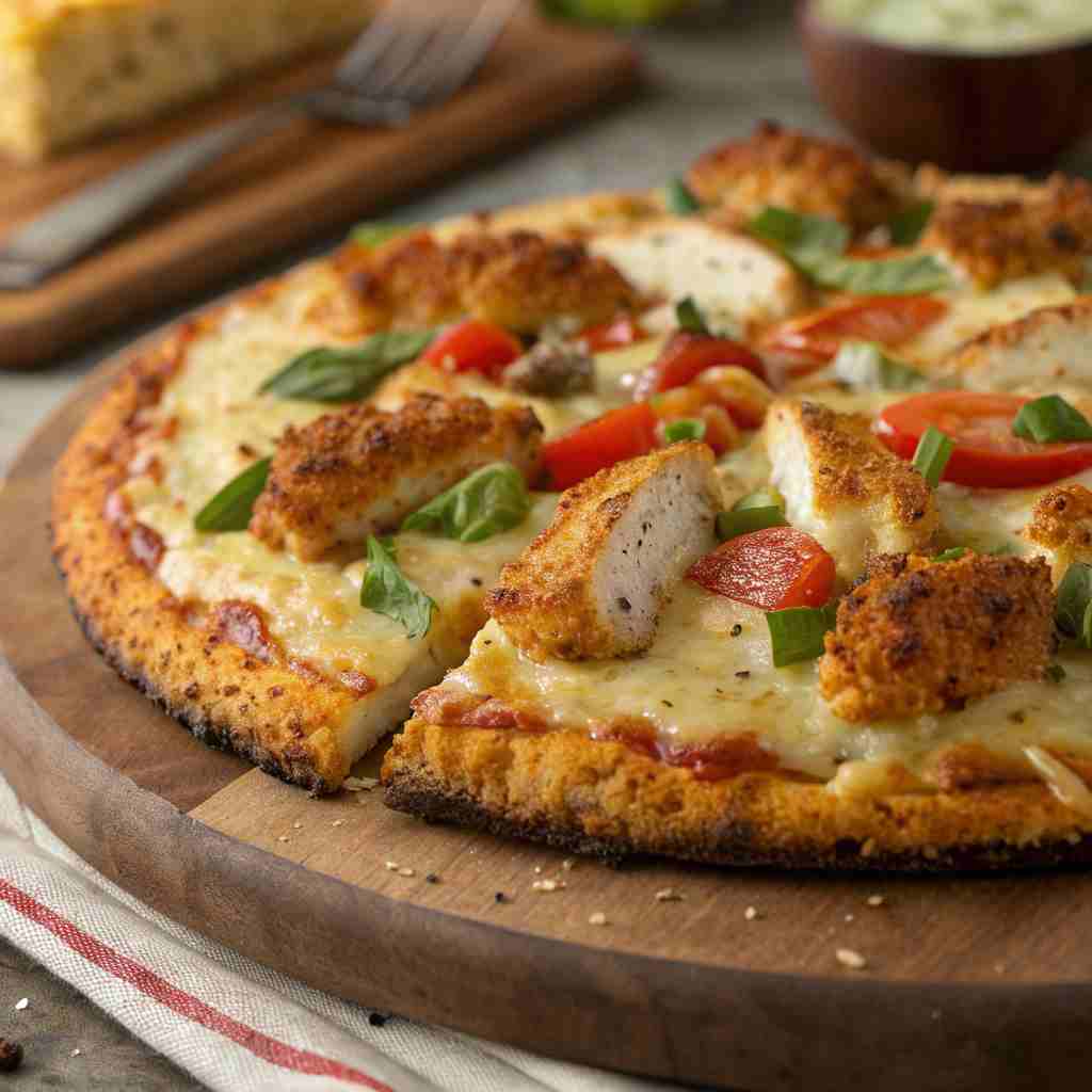 Chicken Crust Pizza - Low-Carb Protein Pizza 1 Chicken Crust Pizza