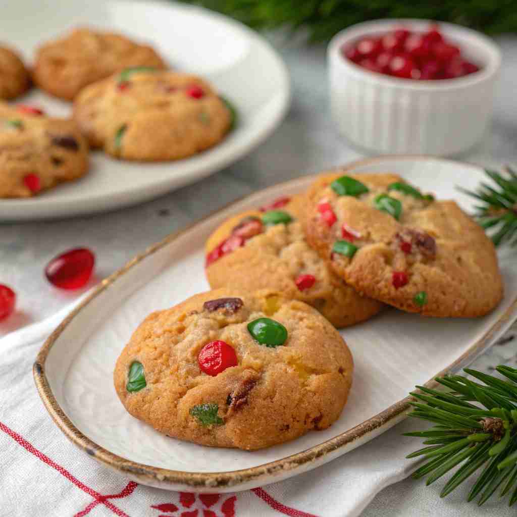 Christmas Fruitcake Cookies - Better Than Traditional Fruitcake 1 Christmas Fruitcake Cookies