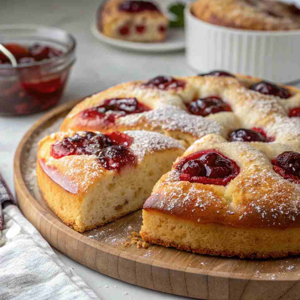 Jam Donut Focaccia
