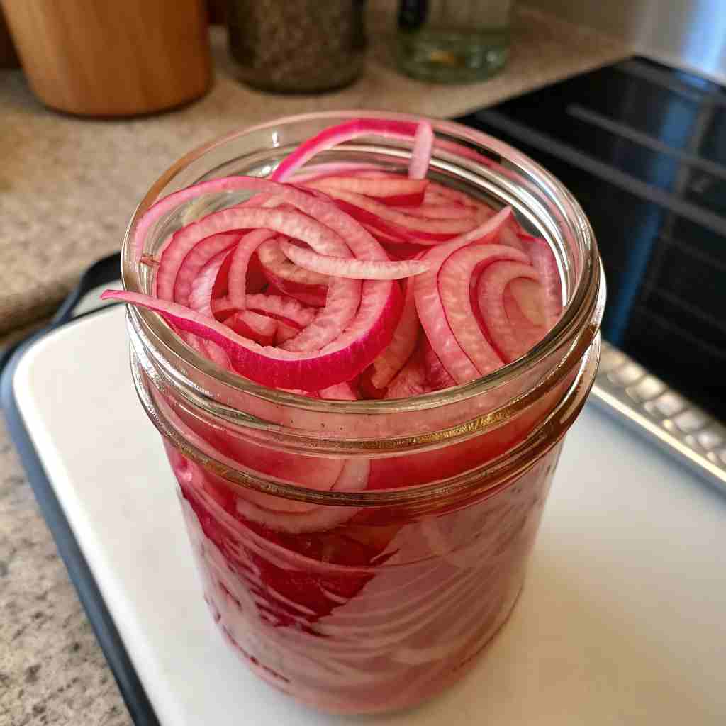 Pickled Red Onions Recipe - Quick and Tangy in 15 Minutes 1 Pickled Red Onions