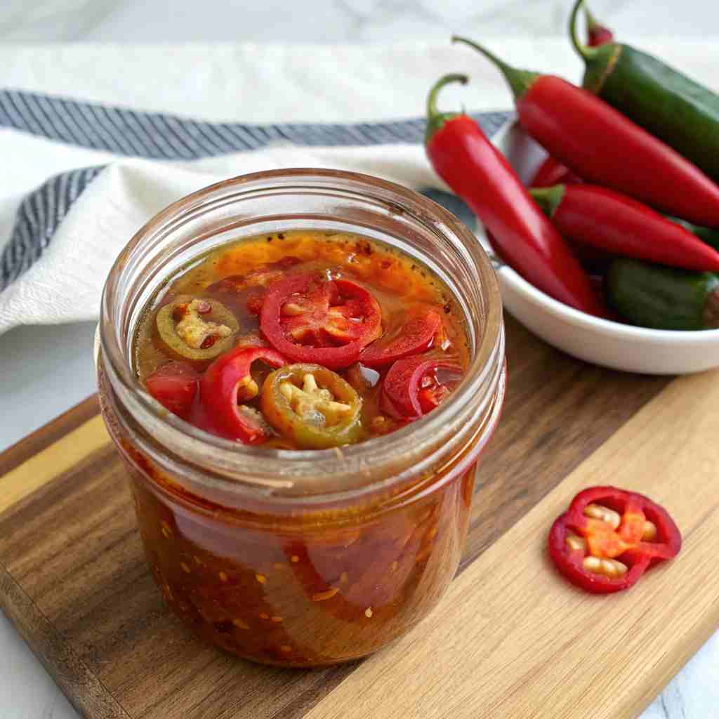Spicy Jalapeño Preserves - Fiery Pepper Jam Recipe 1 Spicy Jalapeño Preserves