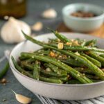 Air Fryer Garlic Green Beans