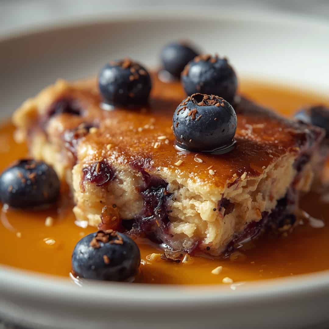 Blueberry Buttermilk Pancake Casserole