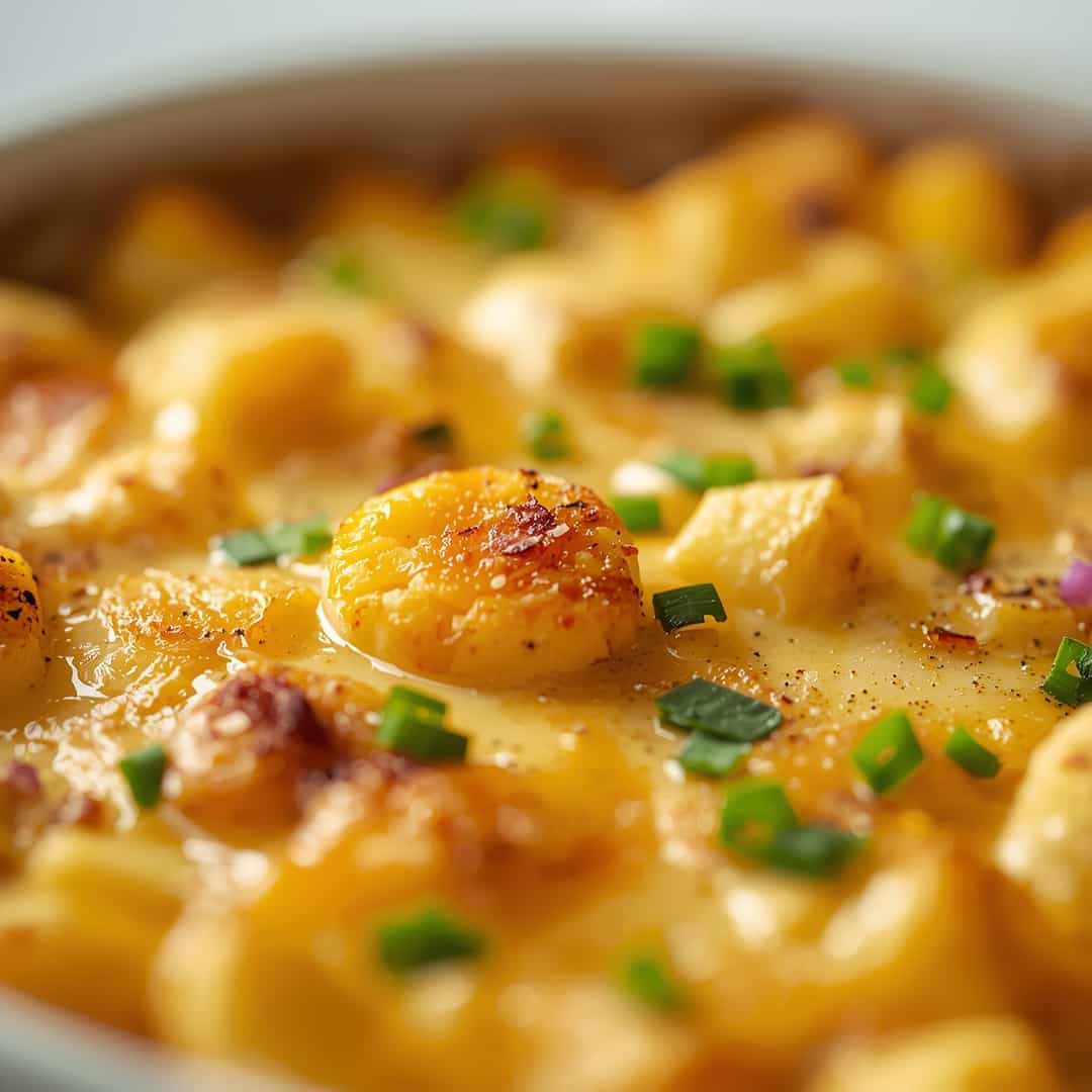 Cheesy Potato Breakfast Casserole 2 Cheesy Potato Breakfast Casserole